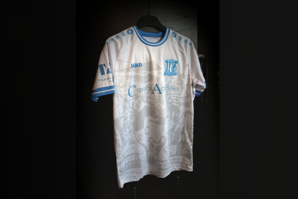 Der CFC verkauft zum 60-jährigen Vereinsjubiläum ein Sondertrikot.