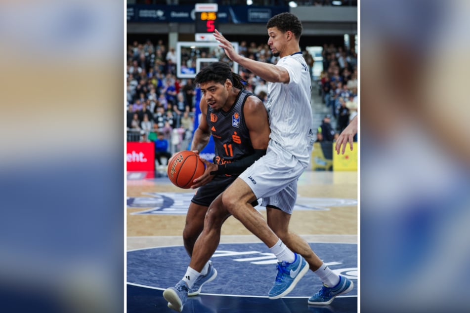 Vergangene Saison stellte Heidelberg (in Weiß) den Niners in den Play-offs ein Bein.