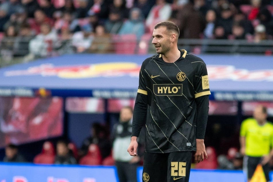 Luca Sirch (27) kam am Sonntag beim 0:4 gegen RB Leipzig für die SV Elversberg zum Einsatz.