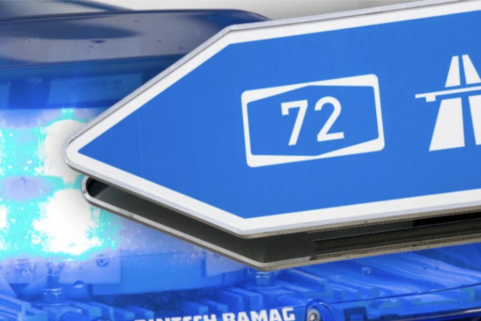 Unfall A72: Auffahrunfall: Zwei Kinder auf A72 bei Chemnitz verletzt