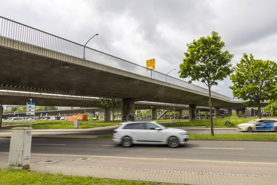 Der Brückenabschnitt im Bereich der Ammonstraße ist besonders gefährdet.