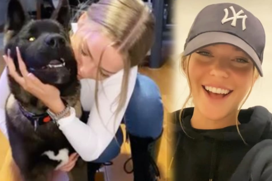 Laura Maria Rypa (24) muss sich bei Instagram viel Kritik zu der Erziehung von Hunde-Dame Akira anhören.