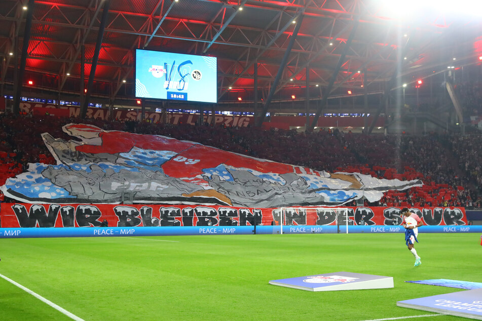 Im letzten Spiel der Champions-League-Gruppenphase in dieser Saison zeigten die Fans von RB Leipzig noch einmal eine tolle Choreo.