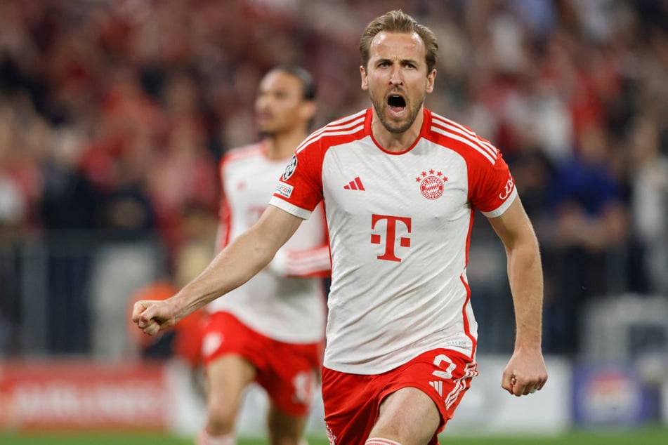 Schoss die Bayern zwischenzeitlich zur Führung: Tor-Garant Harry Kane (30).