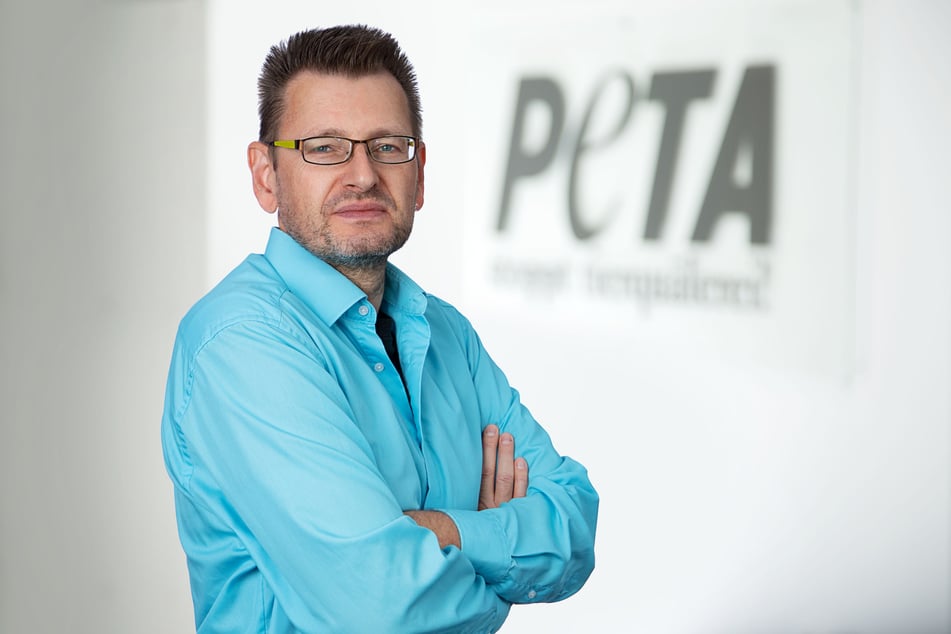 Peter Höffken (52) von der Tierschutzorganisation PETA.
