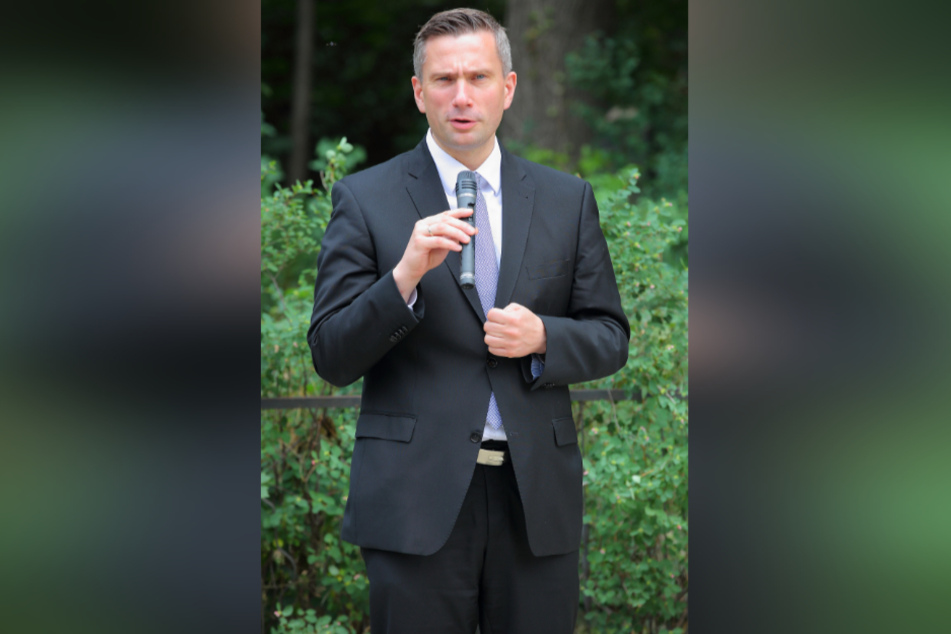 Verkehrsminister Martin Dulig (46, SPD).