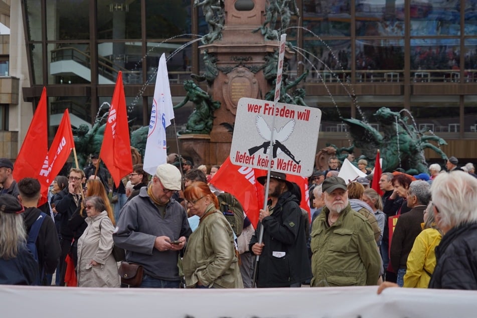 Unterstützt wurde die Demo sowohl vom BSW als auch der Linken.
