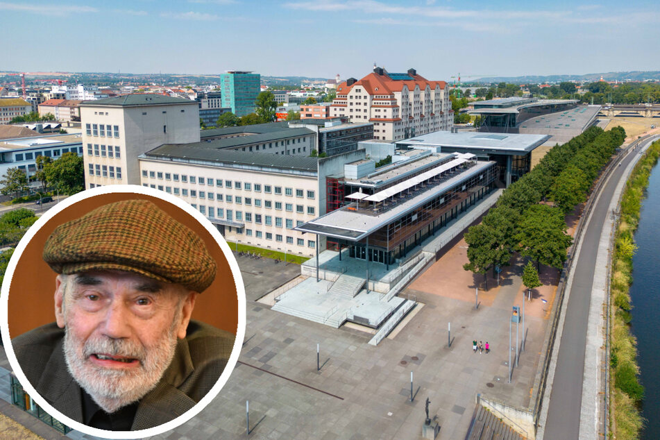 Star-Architekt Peter Kulka (85) präsentierte seine Entwürfe. Die Freifläche zwischen Parlament und Congress Center sowie der Innenhof des Landtags sollen bebaut werden.