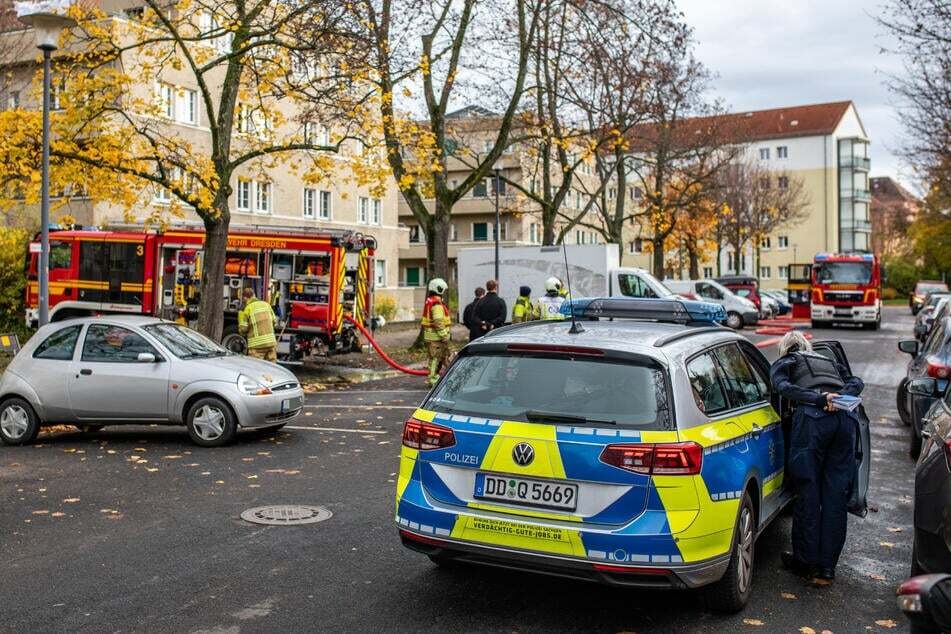 Nach dem Wohnungsbrand auf der Gabelsbergerstraße wurde nach der mutmaßlichen Täterin gefahndet. Sie wurde kurze Zeit später in der Innenstadt festgenommen.