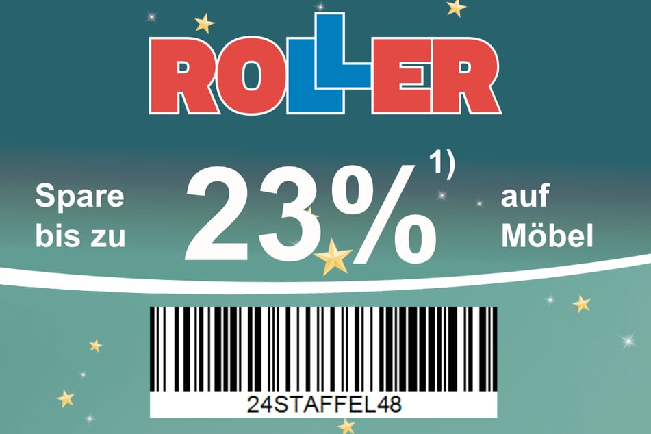 Hier klicken, Barcode herunterladen und bis zu 23 Prozent beim Möbelkauf sparen.¹