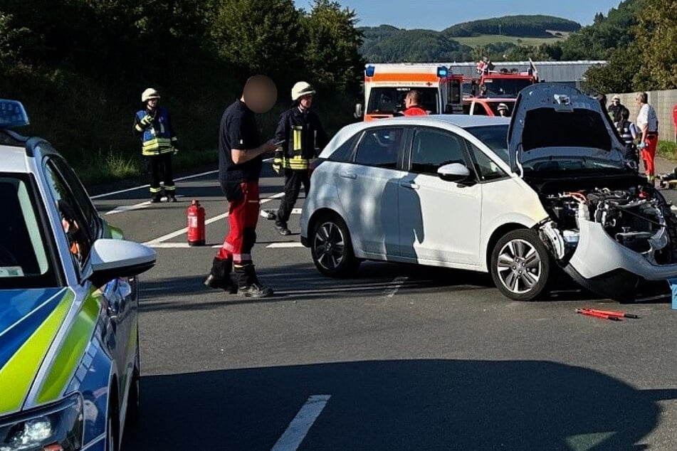 Der Honda-Fahrer hatte beim Linksabbiegen das Motorrad übersehen.