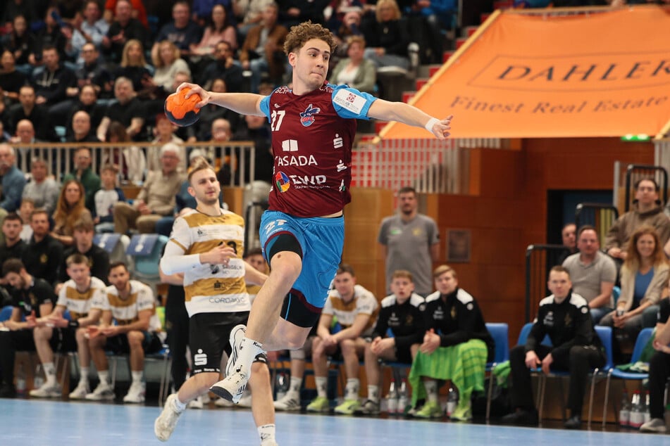 Nils Fuhrmann (22) hat auch schon gegen den HC Elbflorenz gezeigt, was er kann.