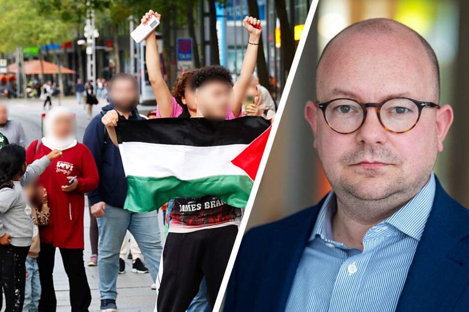 Chemnitz: Palästina-Unterstützer stören Israel-Demo in Chemnitz: Politiker fordert Ausweisung