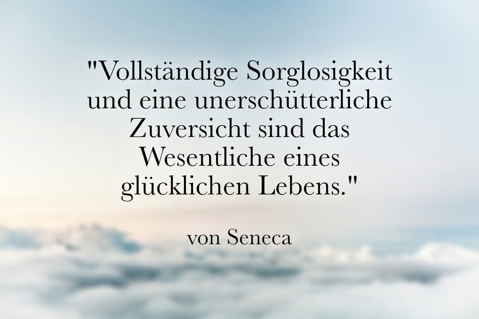Dieses Zitat über Zuversicht kommt von Seneca.