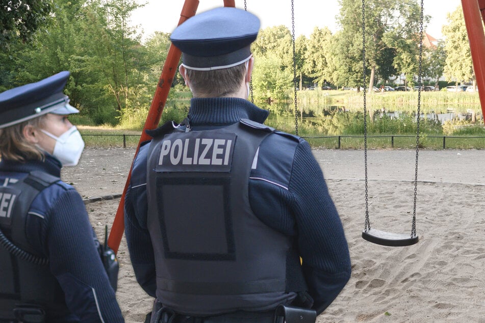 Dresden: Polizeieinsatz auf Spielplatz: Mann wehrt sich gegen Beamte