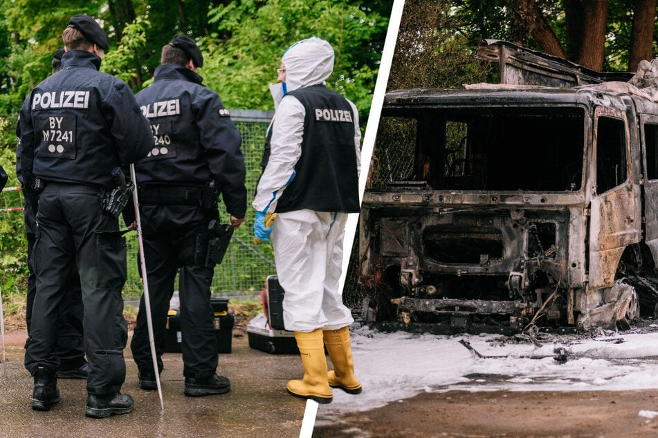 München: Erneuter Brandanschlag auf Münchner Polizei: Feuerwehr im Großeinsatz bei Reiterstaffel