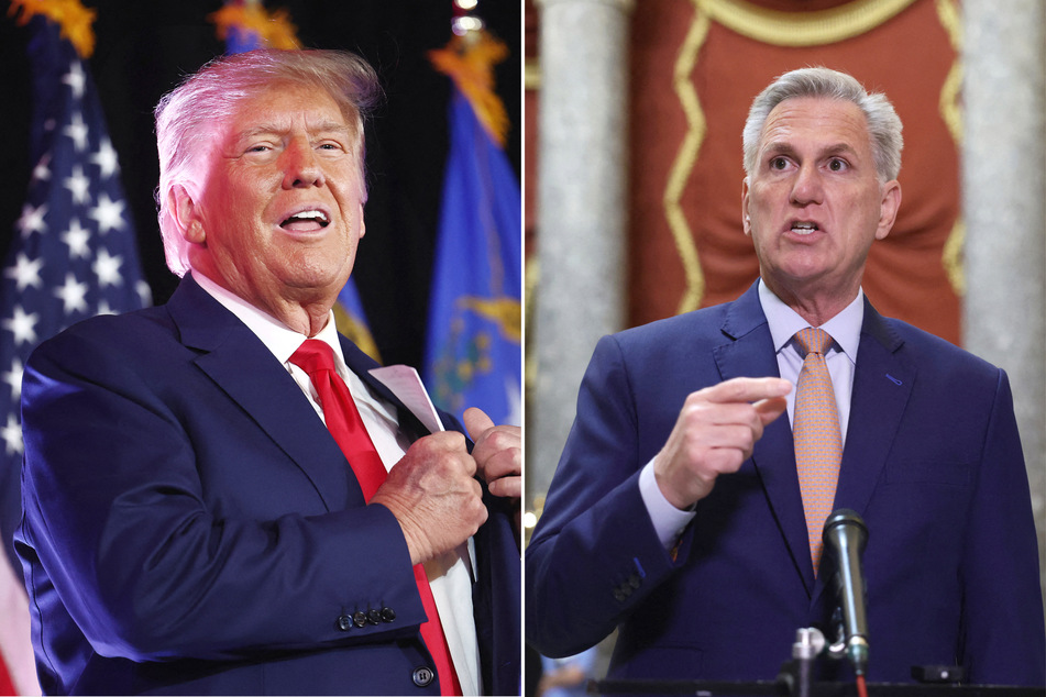 House Speaker Kevin McCarthy reportedly promised Donald Trump that he would hold a vote to have the former president's impeachments expunged.