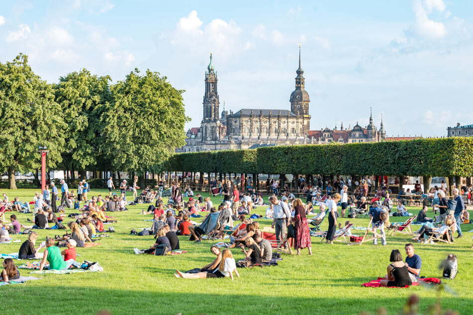Der Dresdner Palaissommer findet auch dieses Jahr wieder im Park am Japanischen Palais statt.