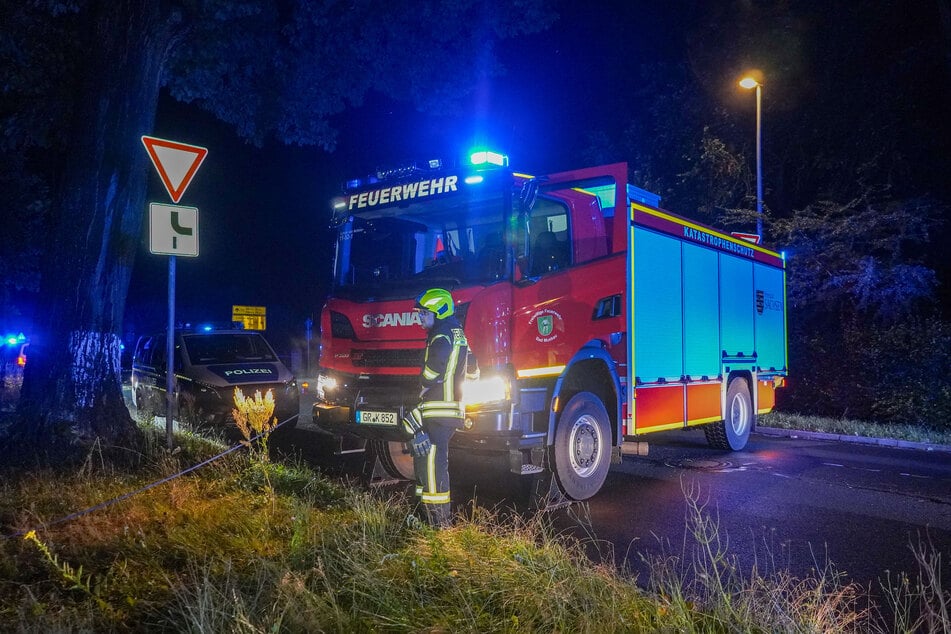 Der Beifahrer erlitt leichte Verletzungen, während der Fahrer unverletzt davonkam.