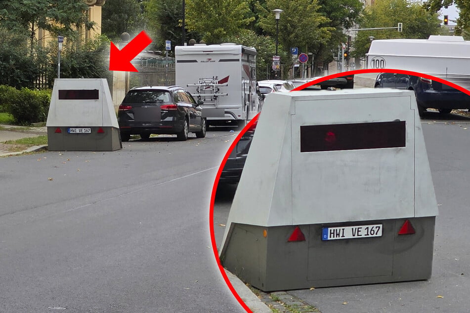 Achtung, Tempo 30: Superblitzer steht jetzt bei Kindergarten