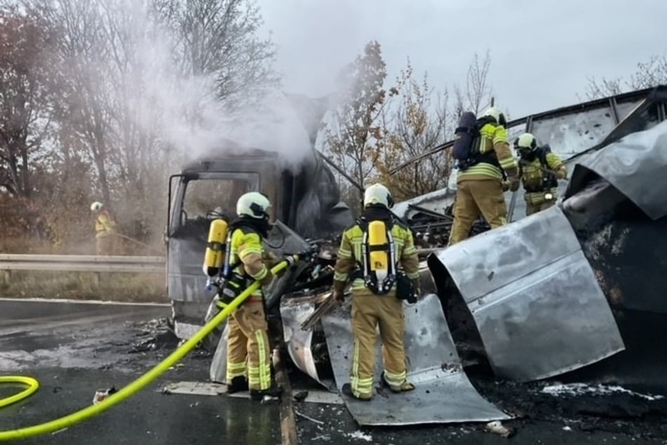 Glücklicherweise wurde bei dem Brand niemand verletzt.