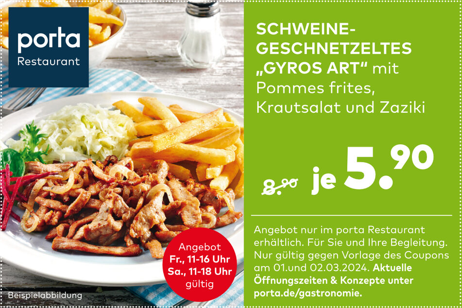 Hier klicken und den Restaurant-Coupon herunterladen.