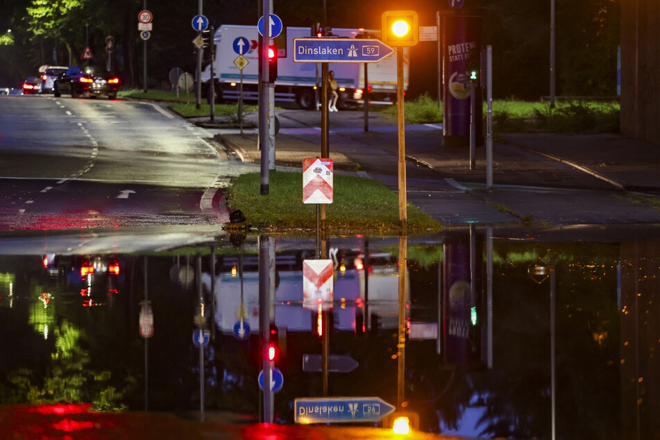 In Nordrhein-Westfalen hat es am gestrigen Montag ein schweres Unwetter gegeben.