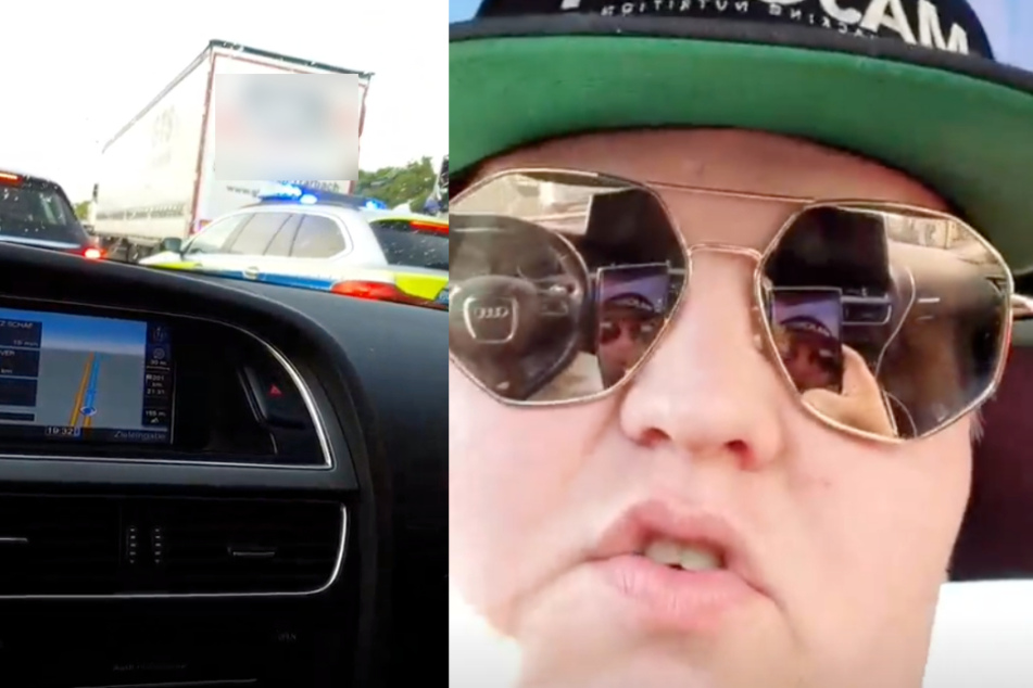 Exsl95 steht im Stau, regt sich auf und hat einen wichtigen Appell an Autofahrer