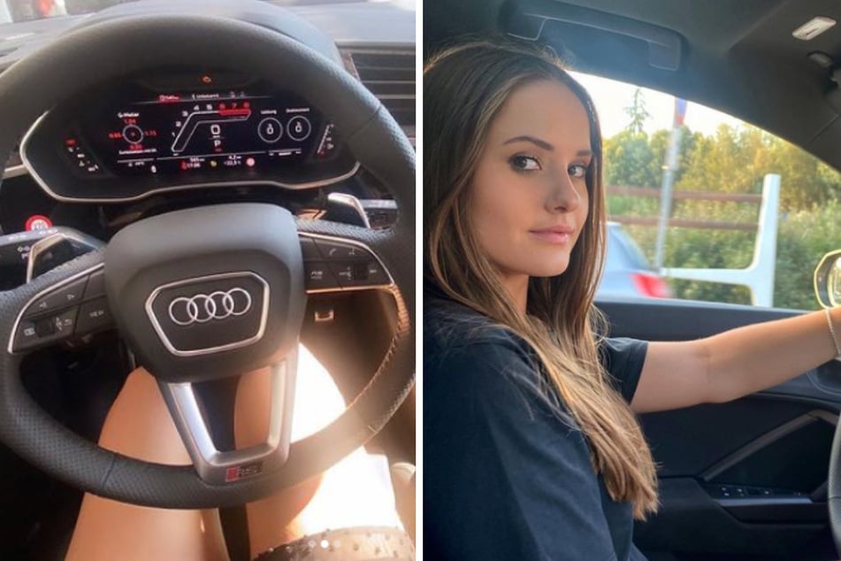 Davina Geiss (18) hat zu ihrem 18. Geburtstag einen nagelneuen Audi RS Q3 mit 450 PS unter der Haube geschenkt bekommen.