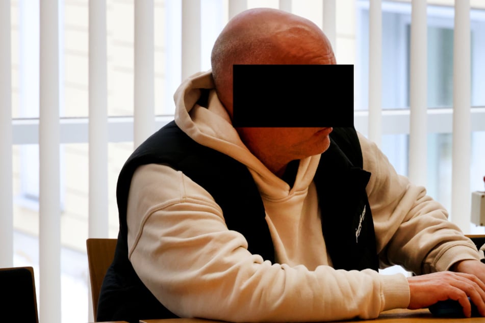 Stalker Marcel A. (46) saß am Montag vor dem Amtsgericht.