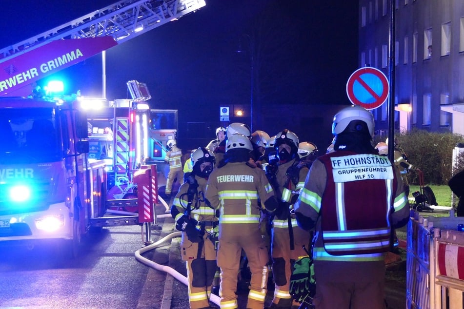 Die Feuerwehr war mit einem Großaufgebot an Kräften vor Ort.