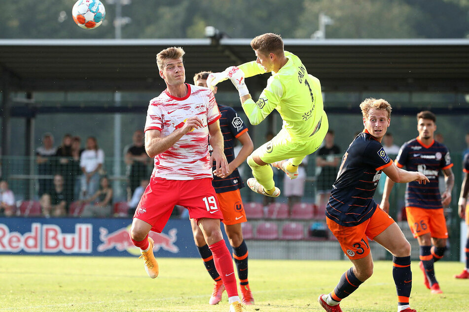 Alexander Sörloth (l.) gelang kein weiteres Tor.