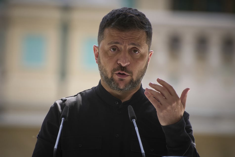 Wolodymyr Selenskyj (47), der Präsident der Ukraine. (Archivfoto)