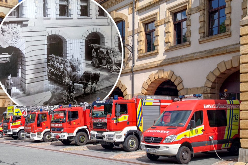 Chemnitz: Seit 120 Jahren: Die wahnsinnige Glückssträhne der Chemnitzer Hauptfeuerwache