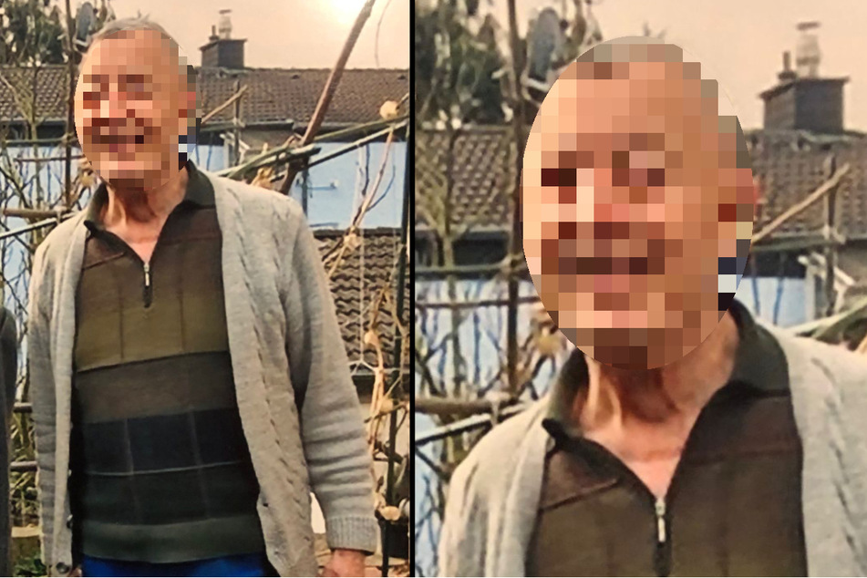 Die Polizei sucht mit diesem Foto nach dem vermissten Michael D. (Fotomontage)