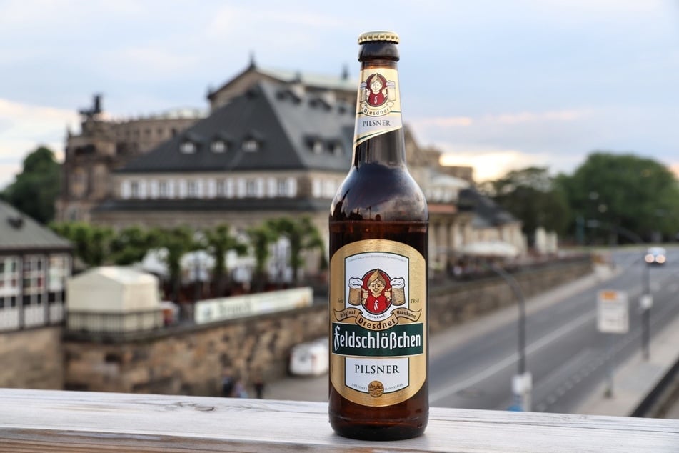 Die Biermarke Feldschlößchen wird nicht nur in Dresden gern getrunken.