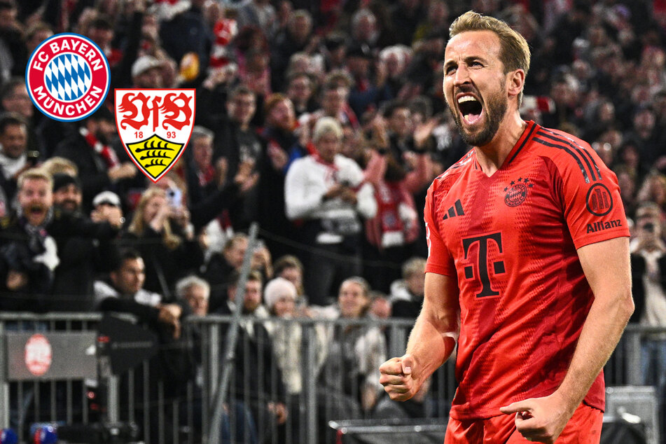 FC Bayern feiert Kantersieg gegen Stuttgart: Kane erzielt lupenreinen Hattrick