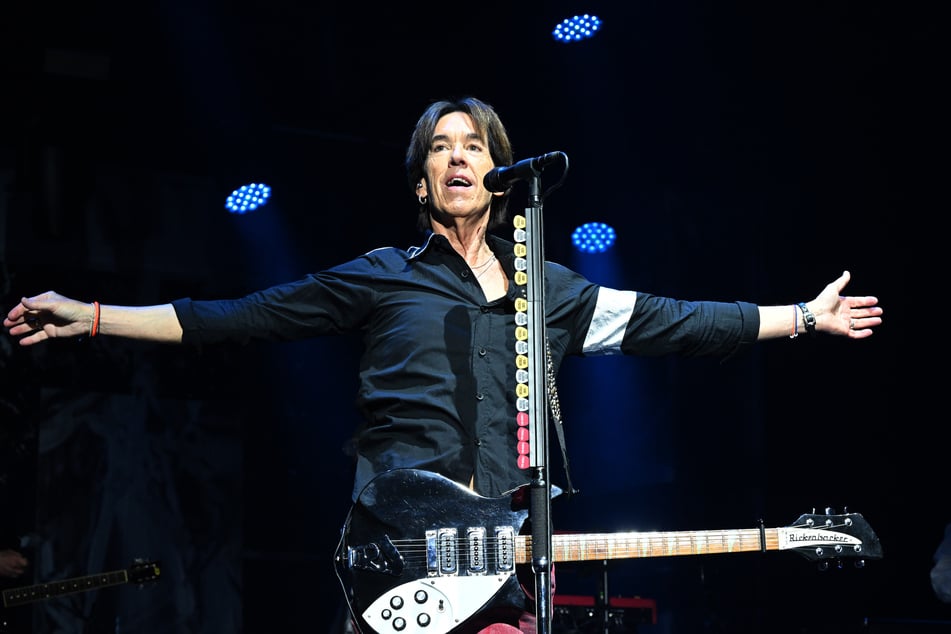Songwriter und Gitarrist Per Gessle hatte sichtlich Spaß.