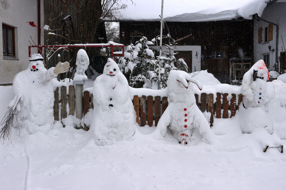 Das frostige Winterwunderland Bayern bleibt auch in den nächsten Tagen bestehen. (Archiv)
