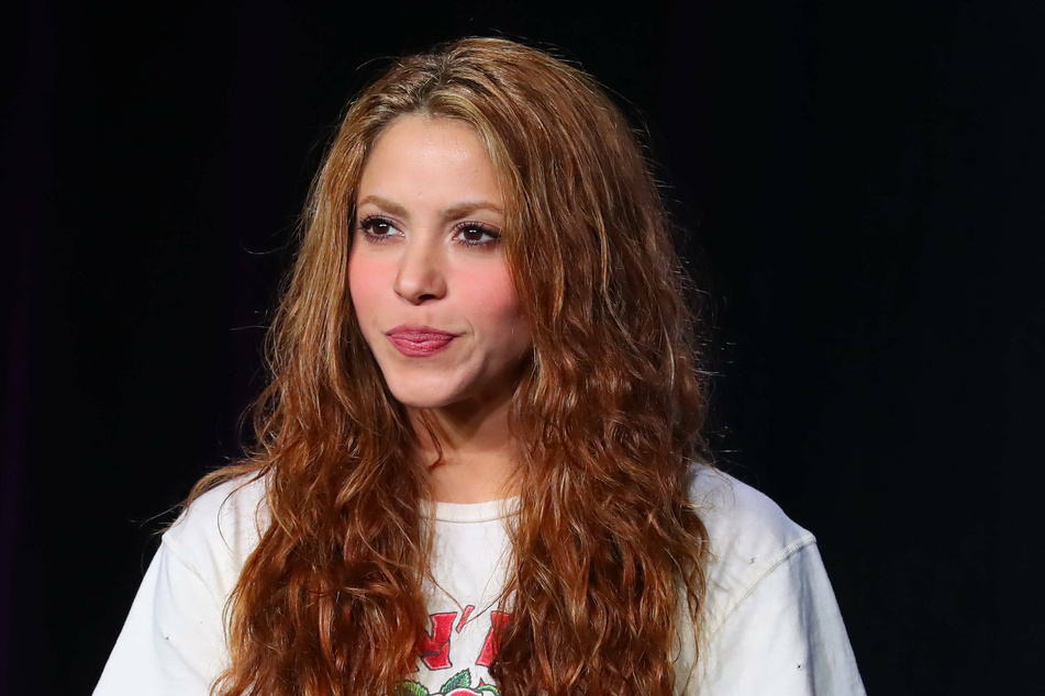 Shakira claims she had a run in with dangerous wild boars while with her son in a Barcelona park.