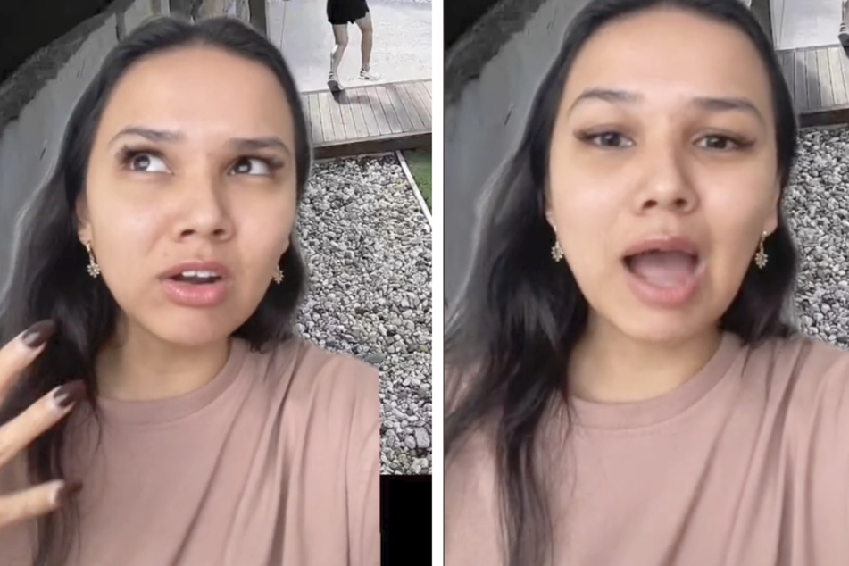 In einem TikTok-Video echauffierte sich Jasmine Yoong über den dreisten Dieb.