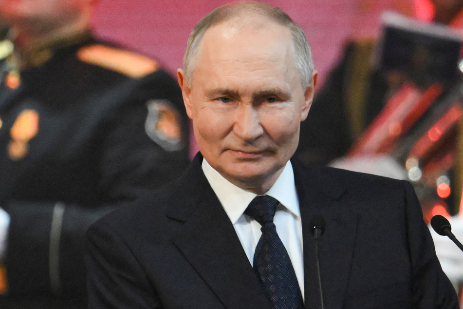 Russian President Vladimir Putin (pictured) said that talks with Ukraine were possible but not with its President Volodymyr Zelensky, whom he deemed "illegitimate".