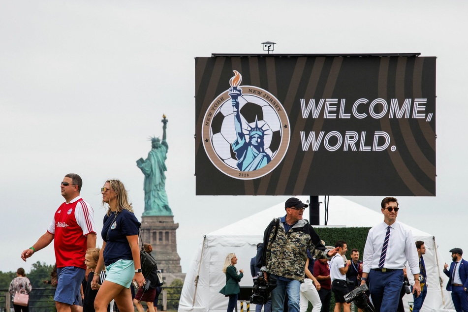 A watch party for the announcement was held at Liberty State Park in NYC.