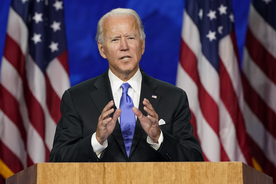 Joe Biden is still in the lead.