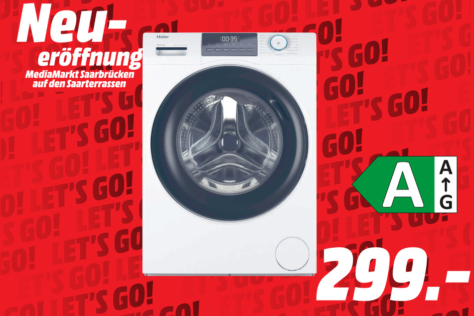 Haier-Waschmaschine für 299 Euro.