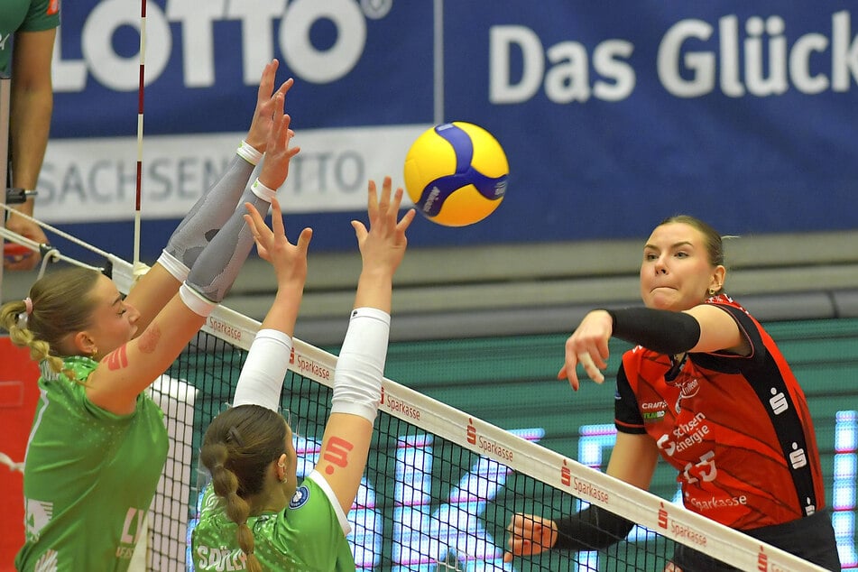 Marta Levinska (24) schmetterte in Turin 33 Punkte. Wie viele werden es am Samstag gegen Münster?