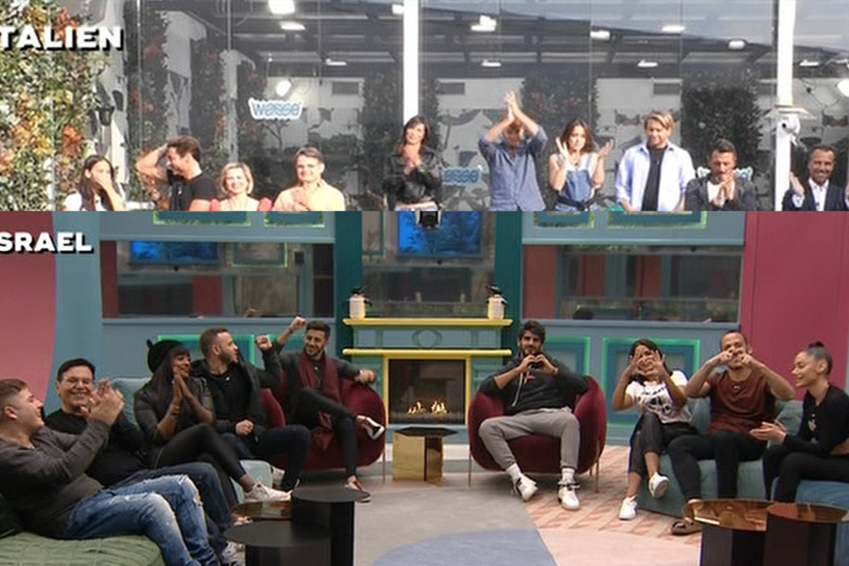 Big Brother international: Aus Israel und Italien kommen Grüße für die deutschen Bewohner - mit lautem Lachen und süßen Gesten!