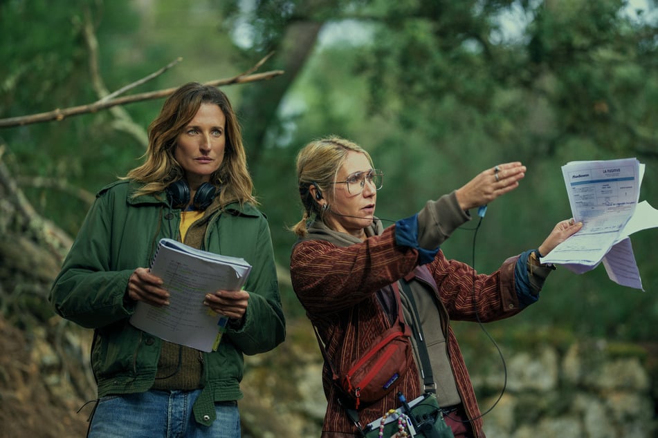 "Call My Agent! The Movie" rund um Filmproduzentin Andréa (Camille Cottin, 47, l.) feiert am 10. September Premiere.