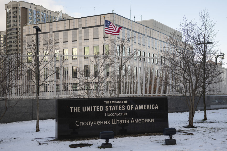 Die US-Botschaft in der Ukraine in Kiew wird anscheinend geräumt.