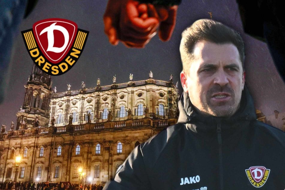 Dynamo-Trainer Stamm wieder bei Menschenkette dabei: "Ein Teil von Dresden"